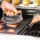 Rösle Barbecue Grill Pers Rond Gietijzer met houten handgreep ø 17,5 cm