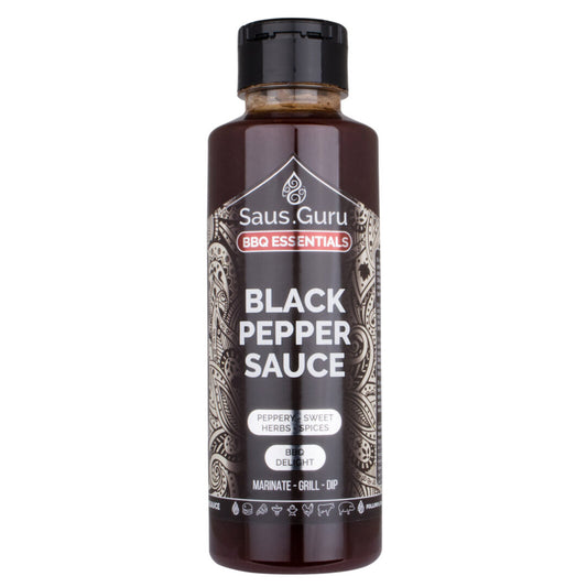 Saus.Guru Black Pepper BBQ Sauce 0,5L