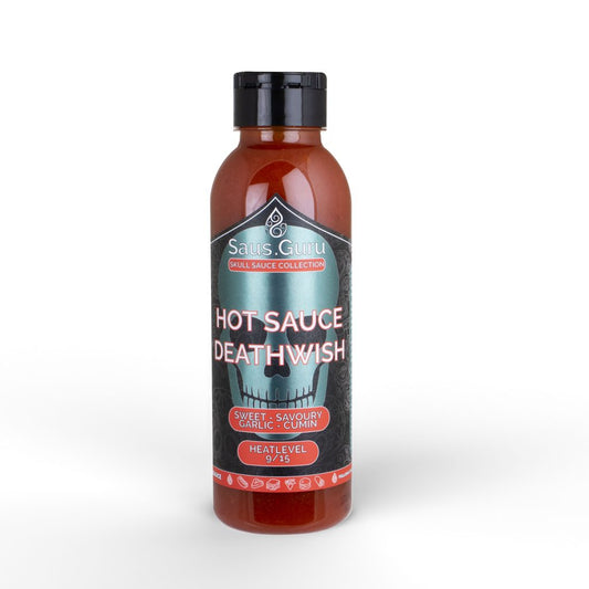 Saus.Guru Death Wish Hot Sauce 0,5L - refill bottle