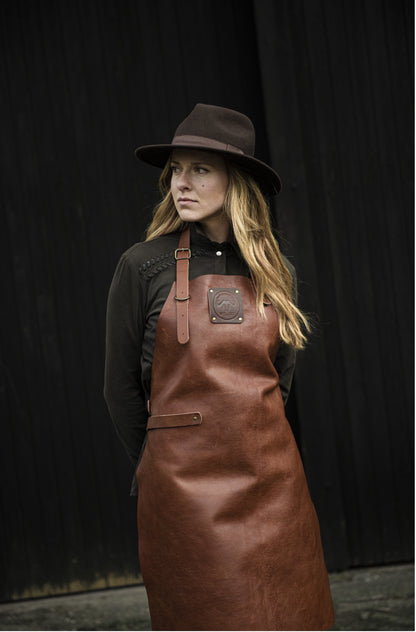 Witloft Buffellederen Schort Full Grain | Cognac