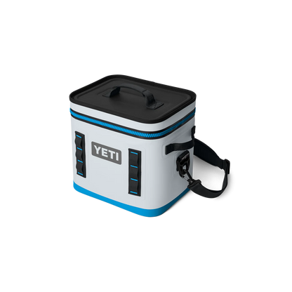 YETI Hopper Flip 12 Soft Cooler | Fog Grey/Blue