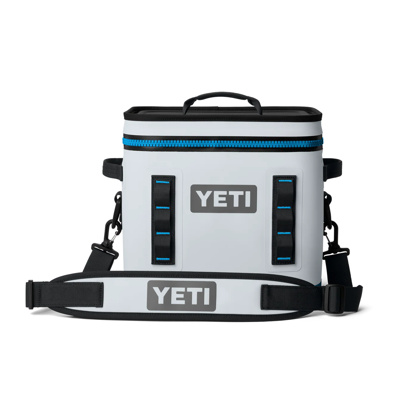 YETI Hopper Flip 12 Soft Cooler | Fog Grey/Blue