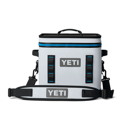 YETI Hopper Flip 12 Soft Cooler | Fog Grey/Blue