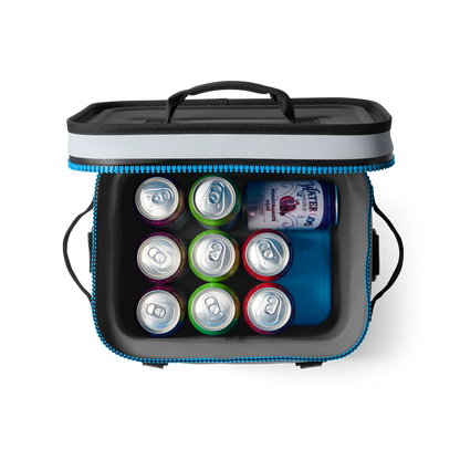 YETI Hopper Flip 12 Soft Cooler | Fog Grey/Blue
