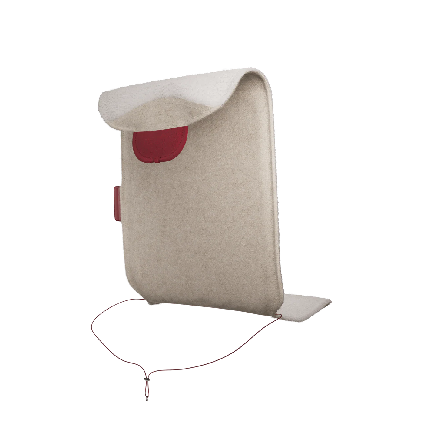 Stoov Big Hug Stoelverwarmer Draadloos Woolly Beige 40x110cm | grote batterij