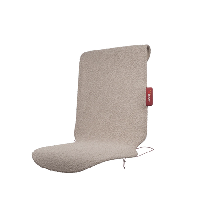 Stoov Big Hug Stoelverwarmer Draadloos Woolly Beige 40x110cm | grote batterij