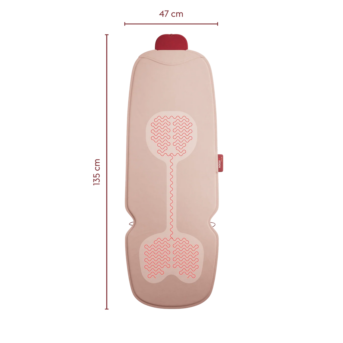 Stoov | Big Hug3 XL Canvas Flex | Soft Pink