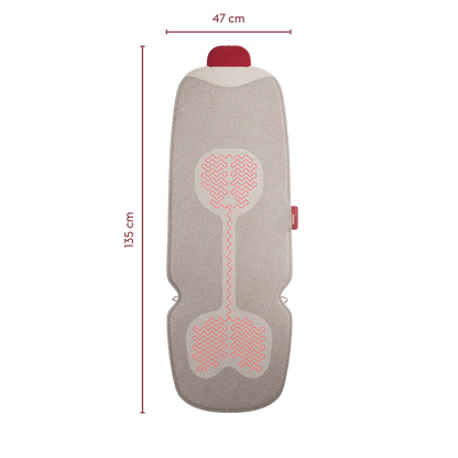 Stoov | Big Hug3 XL Warmtedeken Draadloos Woolly Soft Beige  | Flex 33Wh