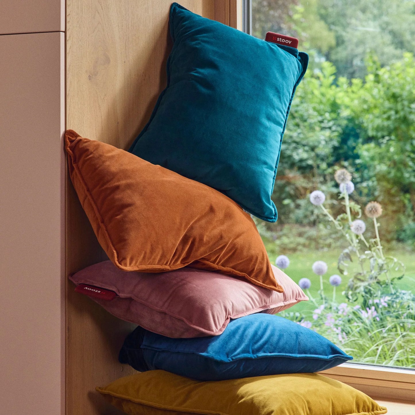 Stoov | Ploov3 Warmtekussen Draadloos Velvet Midnight Blue 45x60cm | Flex 33Wh