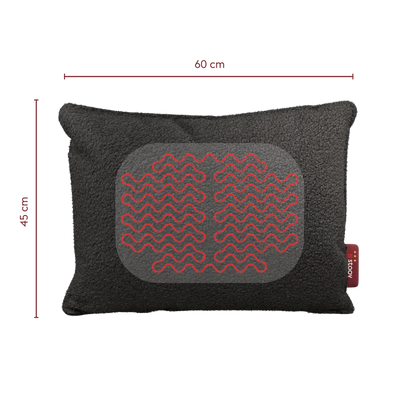 Stoov | Ploov3 Warmtekussen Draadloos Woolly Grey 45x60cm | Flex 33Wh