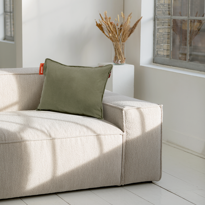 Stoov Ploov Warmtekussen Draadloos Canvas Fern Green 45x60cm | standaard batterij