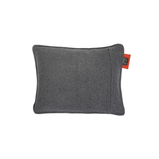 Stoov Ploov Warmtekussen Draadloos Original Melange Dark Grey 45x60cm | standaard batterij