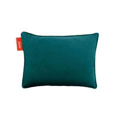 Stoov Ploov Warmtekussen Draadloos Velvet Petrol Green 45x60cm | standaard batterij