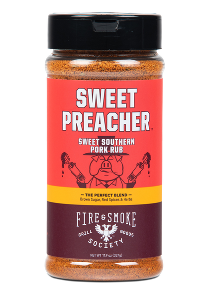 Fire & Smoke Society | Sweet Preacher Rub 337g