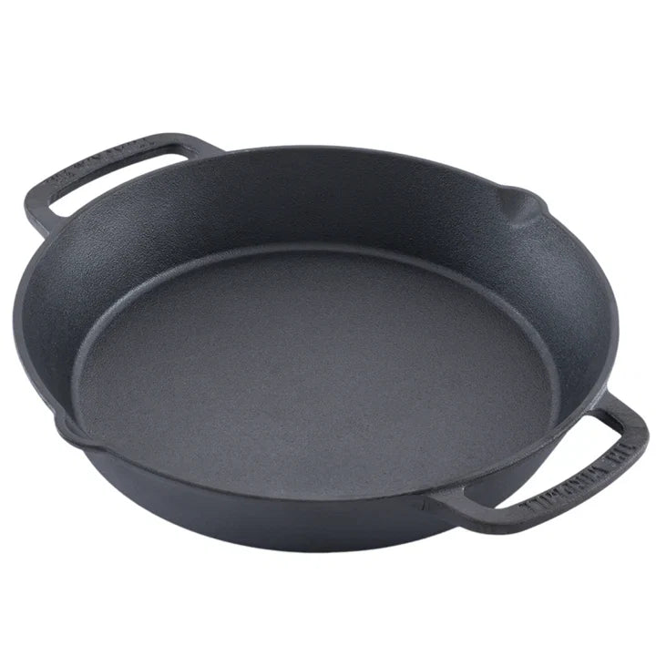 The Windmill Skillet Cast Iron met 2 Handvaten XLarge 31,5cm