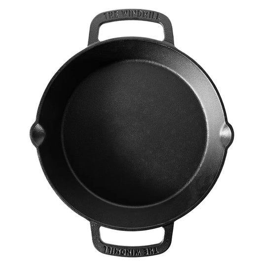 The Windmill | Skillet Cast Iron met 2 Handvaten Large 25cm