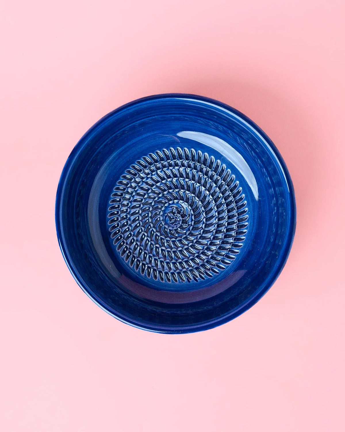 Tierra Cocida | Plato Rallador Medium 15cm | | Costa Azul