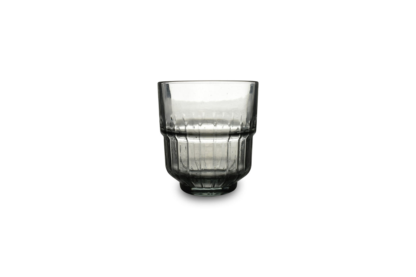 ONA Tiffany Glas - smoked glass, 0,34L - set van 4
