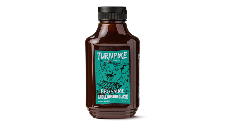 Turnpike | Fabulous Rib Glaze BBQ Sauce - Sweet & Spicy 445g