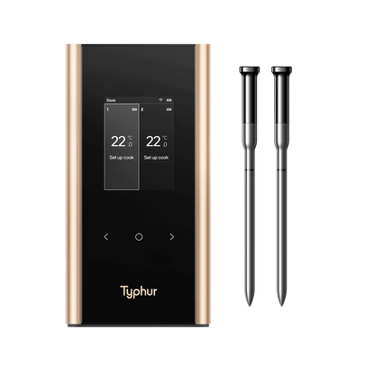Typhur | Sync Gold Dual Thermometer | 2 wireless probes