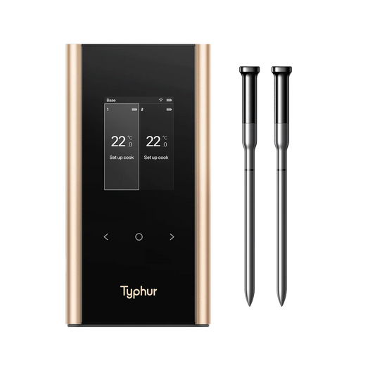 Typhur | Sync Gold Dual Thermometer | 2 wireless probes