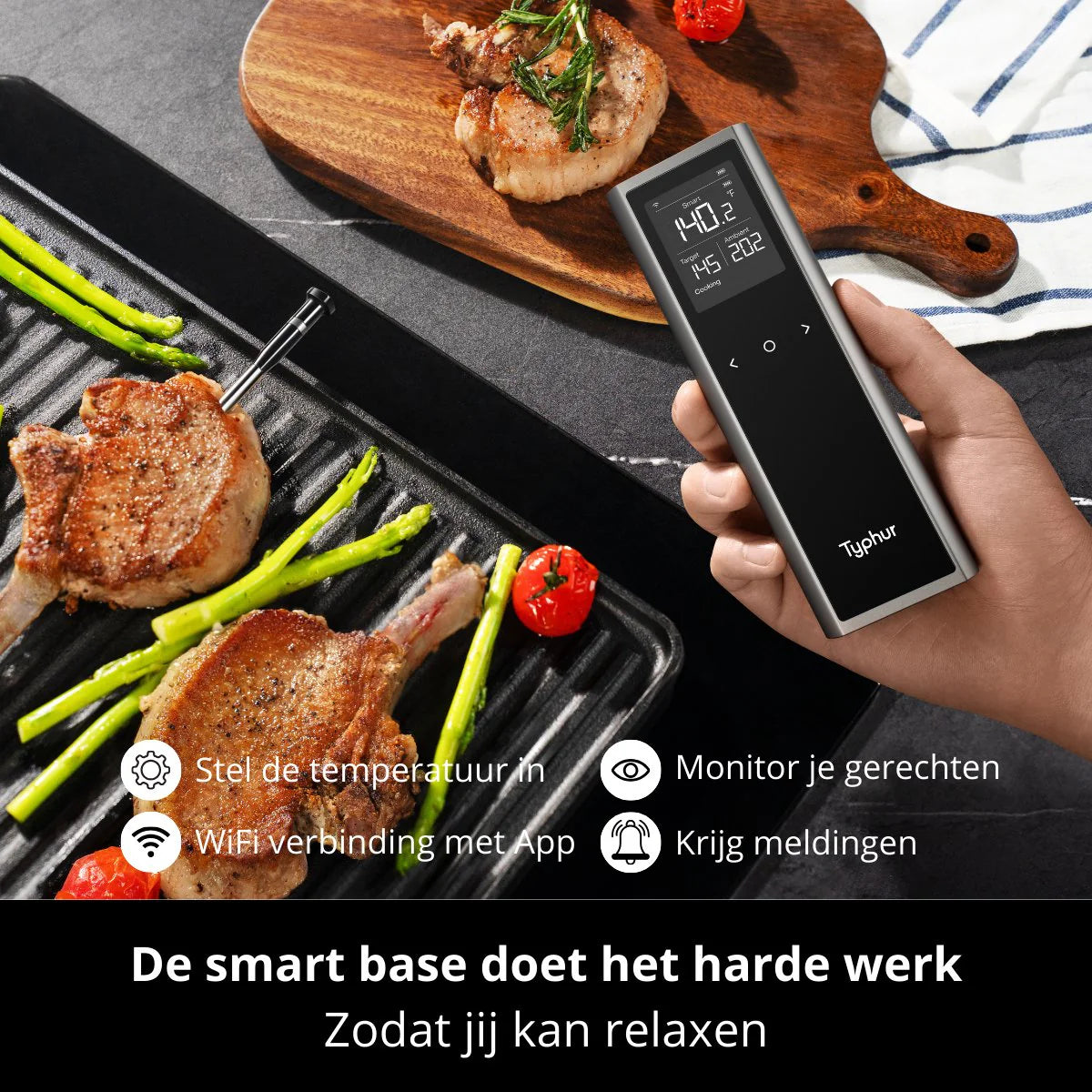 Typhur | Sync One Thermometer | 1 wireless probe