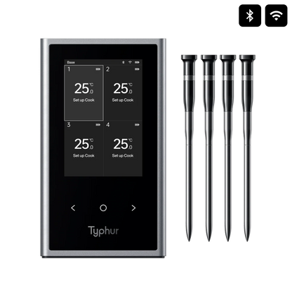 Typhur | Sync Quad Thermometer | 4 wireless probes