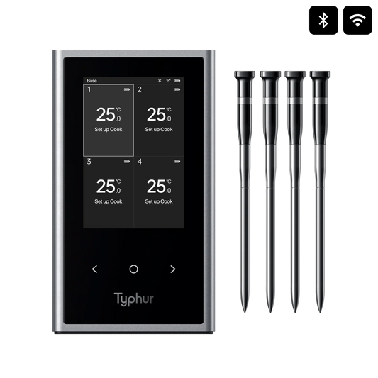Typhur | Sync Quad Thermometer | 4 wireless probes