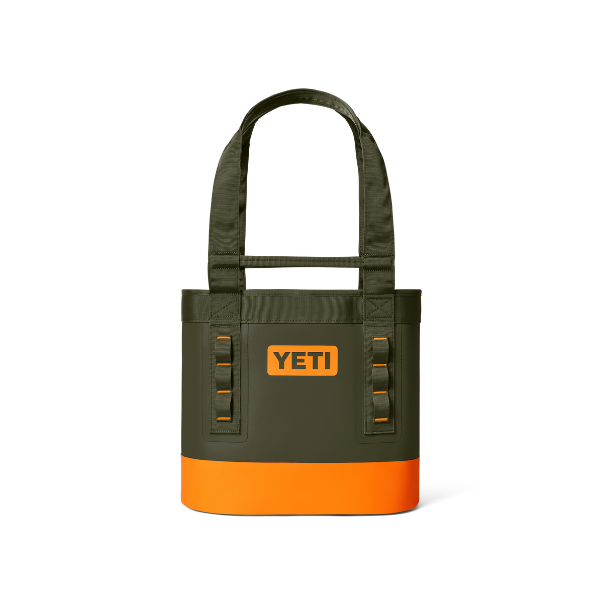 YETI Camino 20 CarryAll Tote Bag | Olive + King Crab Orange