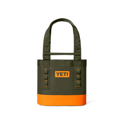 YETI Camino 20 CarryAll Tote Bag | Olive + King Crab Orange