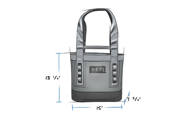 YETI Camino 20 CarryAll Tote Bag | Storm Grey