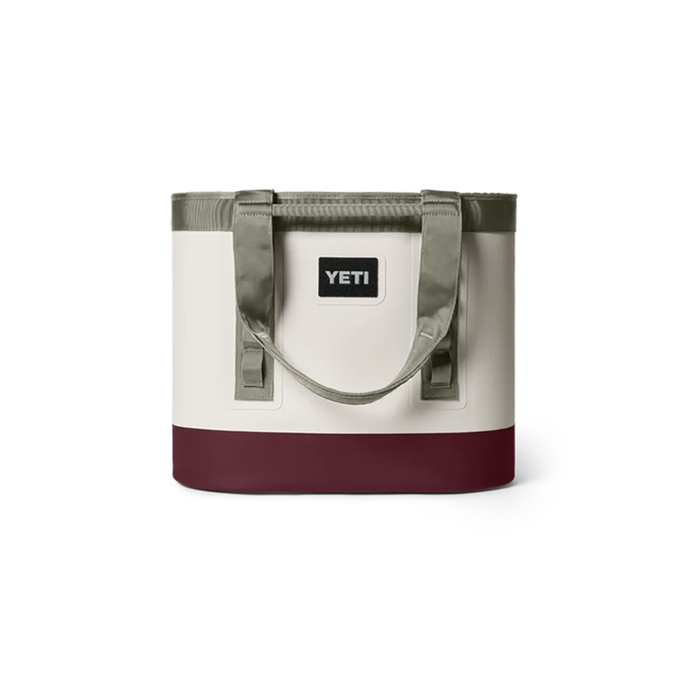 YETI Camino 35 2.0 CarryAll Tote Bag | Aspen Pink + Pampa Green + Wild Vine Red