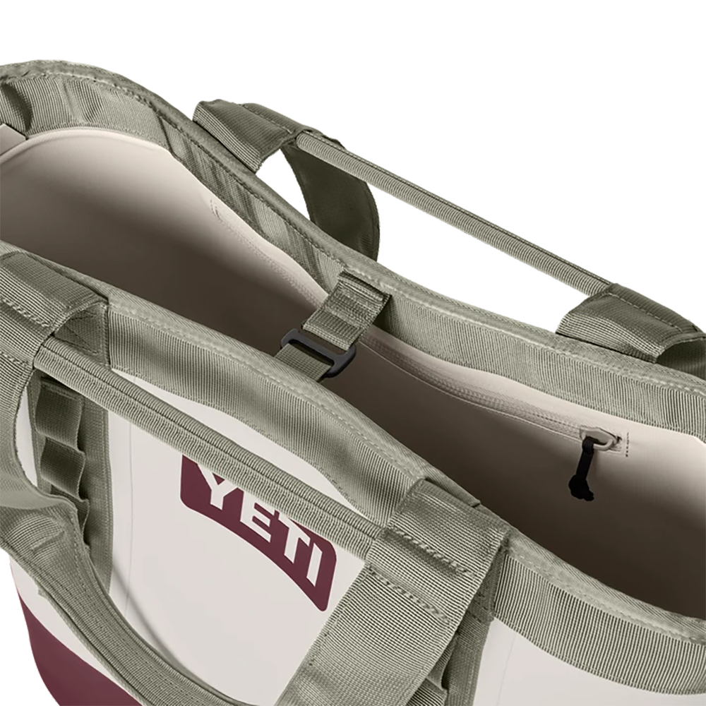 YETI Camino 35 2.0 CarryAll Tote Bag | Aspen Pink + Pampa Green + Wild Vine Red