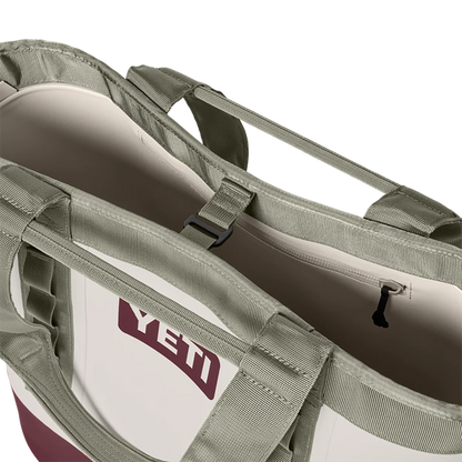 YETI Camino 35 2.0 CarryAll Tote Bag | Aspen Pink + Pampa Green + Wild Vine Red