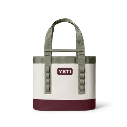 YETI Camino 35 2.0 CarryAll Tote Bag | Aspen Pink + Pampa Green + Wild Vine Red