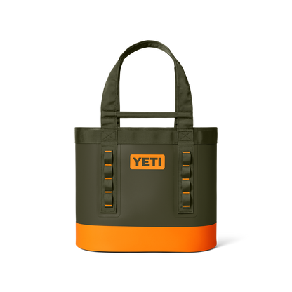 YETI Camino 35 2.0 CarryAll Tote Bag | Olive + King Crab Orange