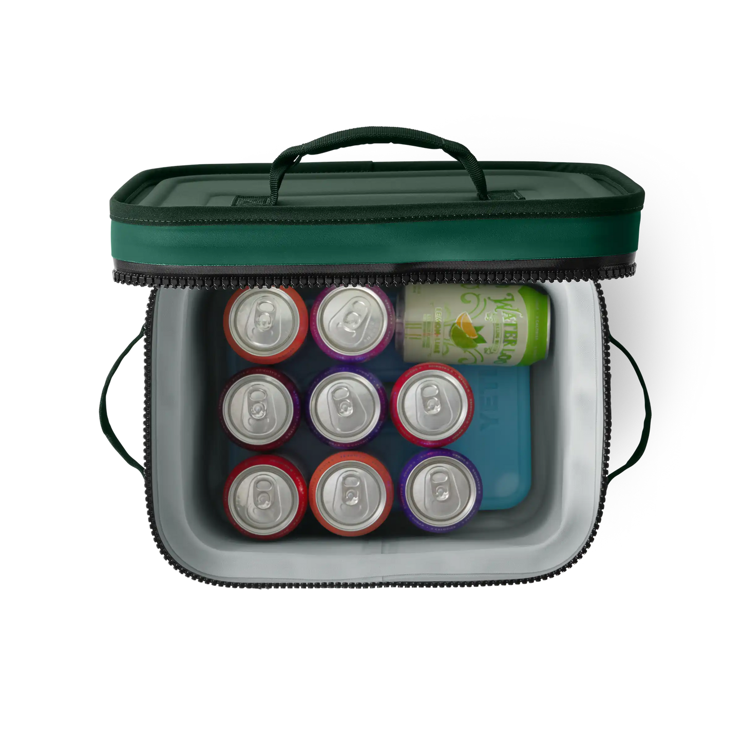YETI Hopper Flip 12 Soft Cooler | Black Forest Green