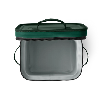 YETI Hopper Flip 12 Soft Cooler | Black Forest Green