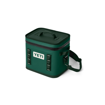 YETI Hopper Flip 12 Soft Cooler | Black Forest Green
