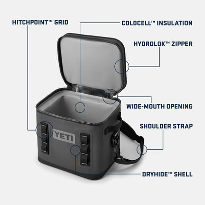 YETI Hopper Flip 12 Soft Cooler | Classic Navy