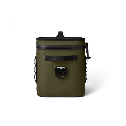 YETI Hopper Flip 12 Soft Cooler | Olive Green