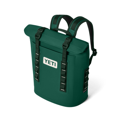 YETI Hopper M12 Backpack Cooler | Black Forest Green