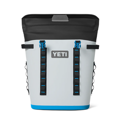 YETI Hopper M20 Backpack Soft Cooler | Fog Grey/Blue