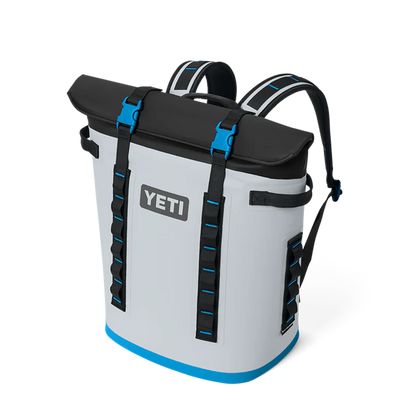 YETI Hopper M20 Backpack Soft Cooler | Fog Grey/Blue