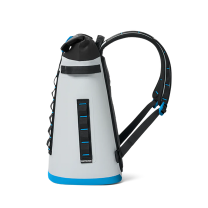 YETI Hopper M20 Backpack Soft Cooler | Fog Grey/Blue