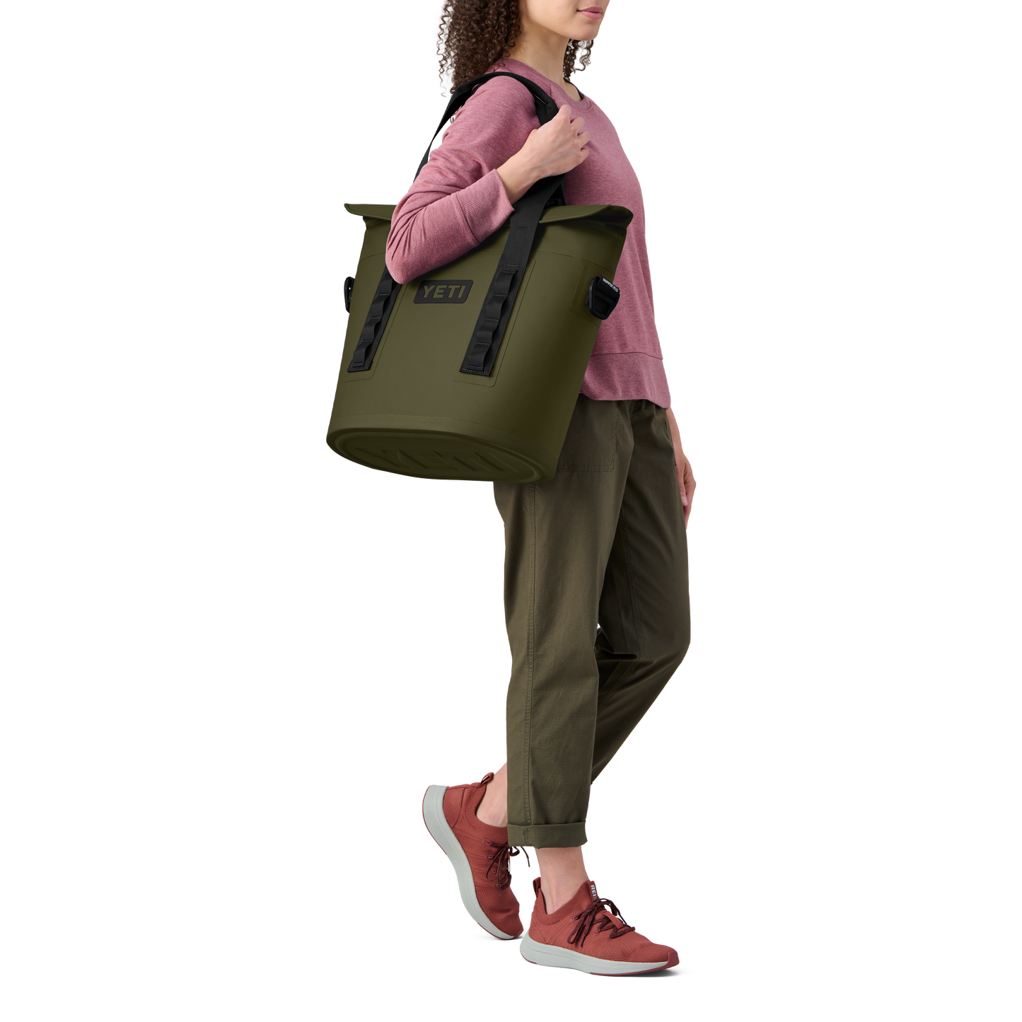 YETI M15 Tote Soft Cooler | Olive Green