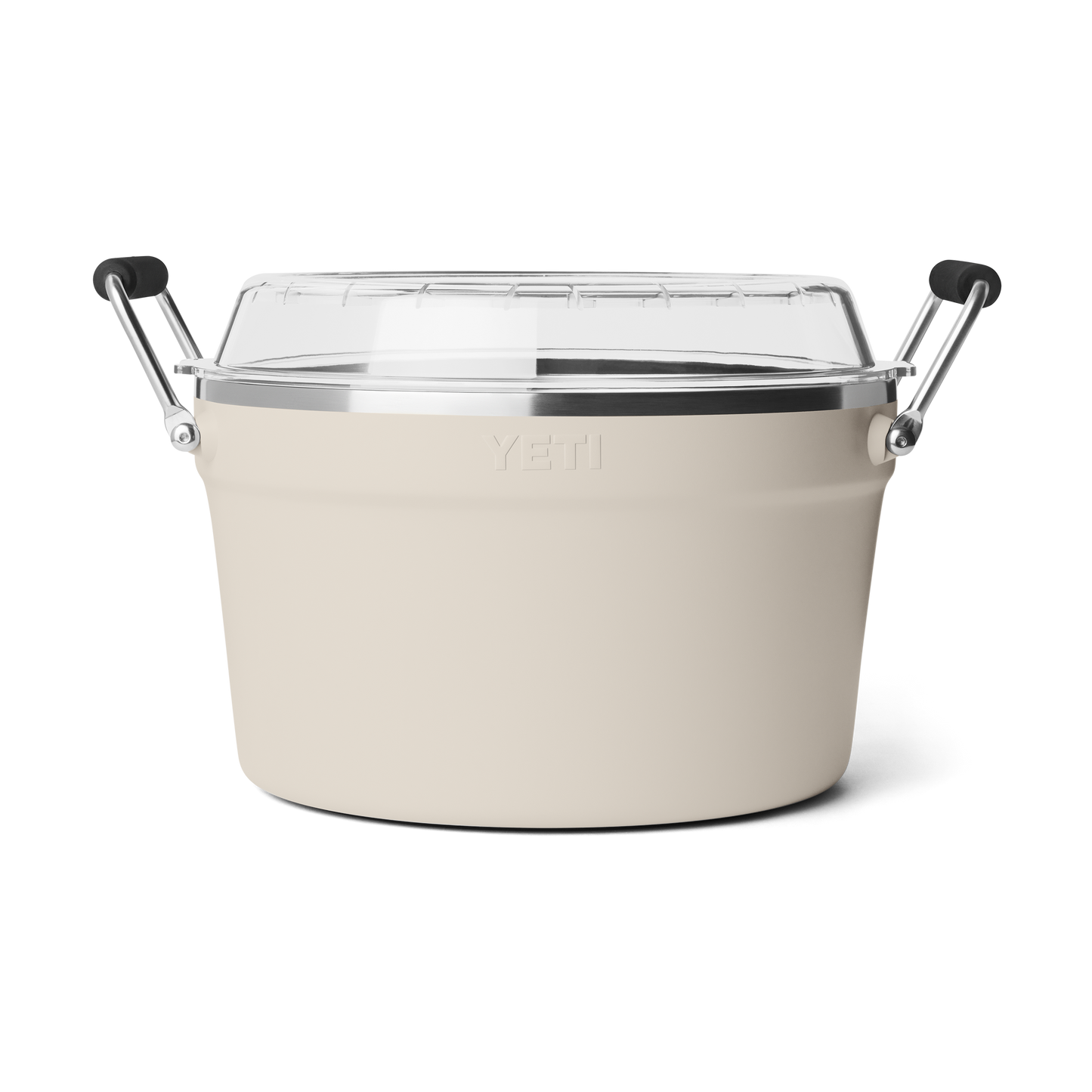 YETI Rambler Beverage Tub with Raised Lid 15.1L | Cape Taupe
