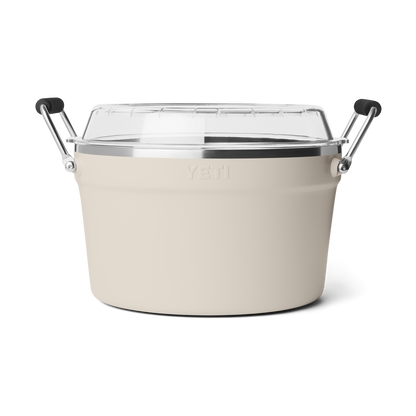 YETI Rambler Beverage Tub with Raised Lid 15.1L | Cape Taupe