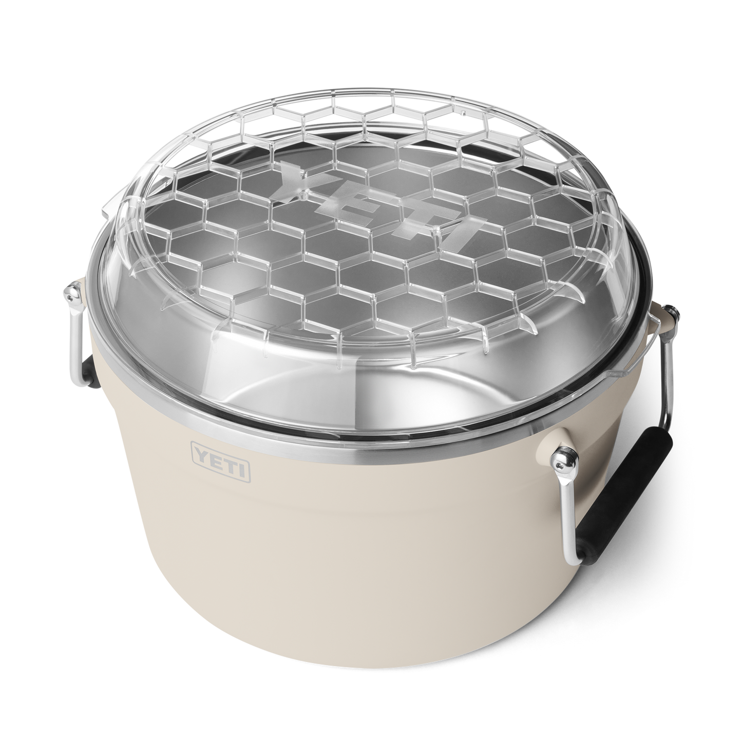 YETI Rambler Beverage Tub with Raised Lid 15.1L | Cape Taupe