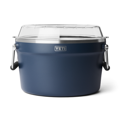 YETI Rambler Beverage Tub with Raised Lid 15.1L | Navy